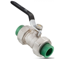 20-P4000-005 VﾁLVULA ESFERA DESMONTABLE METALICA PPR VERDE  D20