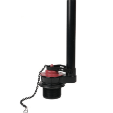 40-540T-002-T5 VÁLVULA DE DESCARGA DE 3" CON ANCLAS DE FIJACIÓN ACERO INOXIDABLE, SAPO/FLAPPER AJUSTABLE, SANITARIO DE UNA PIEZA