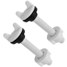 40-6105JUEGO DE 3 TORNILLOS PARA FIJACION TANQUE-TAZA, ALTA RESITENCIA