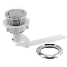 40-800FS-3848BOTÓN CROMADO PARA DESCARGA SENCILLA PARA SAPO/FLAPPER 38/48 MM