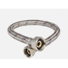 40-9WM60P2 MANGUERA FLEXIBLE DE ACERO INOXIDABLE PARA LAVADORA (3/4 I.P X 3/4 HEMBRA RECTA) LONGITUD 60" 152.4cm