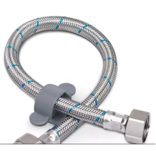 40-B4F20CS MANGUERA FLEXIBLE CLICK SEAL™ DE ACERO INOXIDABLE PARA      LAVABO 1/2 X 1/2 LONGITUD: 20" 50.8cm