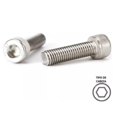 301501 TORNILLO 5 X 16 ALLEN MM INOX.