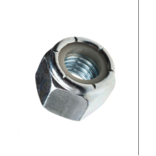 308426 TUERCA D/SEGURIDAD 1/4 HEX. STD. GALV.
